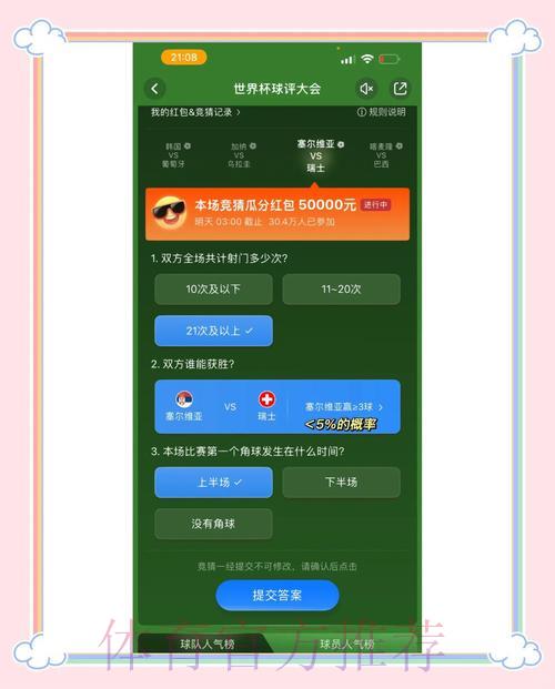 世界杯竞猜平台全新版本使用攻略及玩家口碑汇总 世界杯竞猜平台全新版本使用攻略及玩家口碑汇总