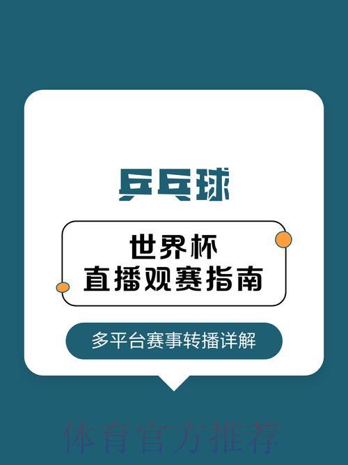 世界杯赛事直播观看渠道全攻略